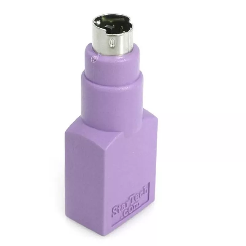 StarTech.com pakaitinis USB klaviatūros į PS/2 adapteris – F/M, PS/2, USB A, violetinė