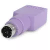 StarTech.com pakaitinis USB klaviatūros į PS/2 adapteris – F/M, PS/2, USB A, violetinė