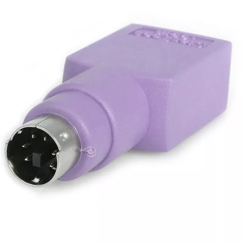 StarTech.com pakaitinis USB klaviatūros į PS/2 adapteris – F/M, PS/2, USB A, violetinė