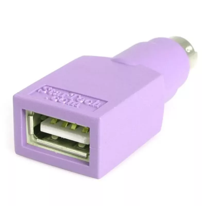 StarTech.com pakaitinis USB klaviatūros į PS/2 adapteris – F/M, PS/2, USB A, violetinė