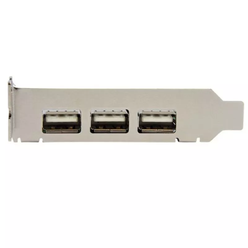 StarTech.com 4 prievadų PCI Express žemo profilio didelės spartos USB kortelė