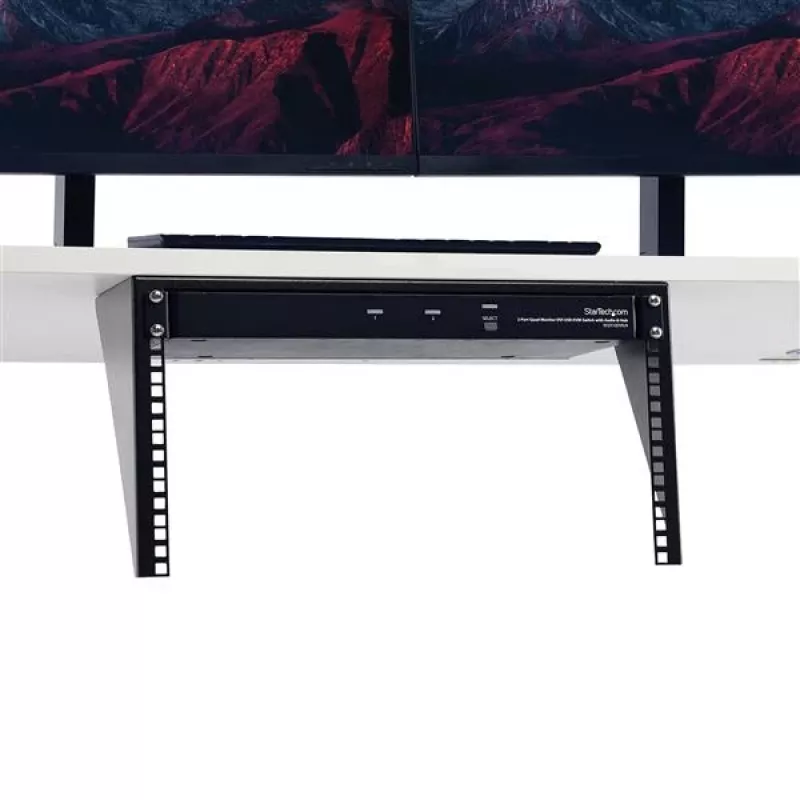 StarTech.com Vertikalus prie sienos tvirtinamas serverių stovas – tvirtas plienas – 6U