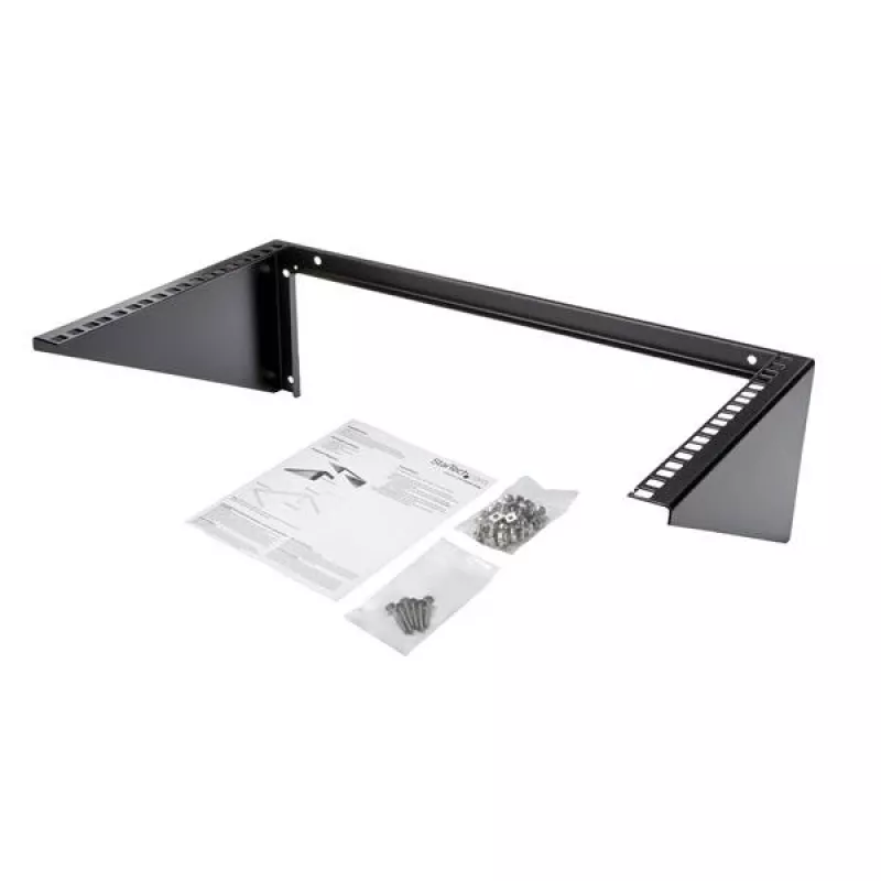 StarTech.com Vertikalus prie sienos tvirtinamas serverių stovas – tvirtas plienas – 6U