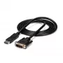 StarTech.com 6ft (1.8m) DisplayPort į DVI kabelis, DisplayPort į DVI adapterio kabelis, pasyvus DP į DVI-D vaizdo keitiklis, 1080p - Pakeistas DP2DVI2MM6