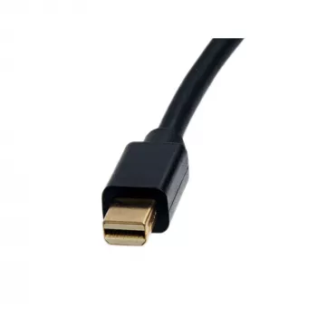 StarTech.com Mini DisplayPort prie HDMI adapteris – mDP į HDMI vaizdo keitiklis – 1080p – Mini DP arba Thunderbolt 1/2 Mac/PC prie HDMI monitoriaus/ekrano/TV – pasyvus mDP 1.2 į HDMI adapteris – atnaujinta versija MDP2HDEC