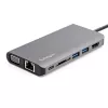 StarTech.com USB-C universali kelionių dokas su HDMI/VGA, 3x USB 3.0, SD, GbE, garsu ir 100 W PD – nešiojamai darbo vietai nešiojamiesiems kompiuteriams ir planšetiniams kompiuteriams