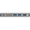 StarTech.com USB-C universali kelionių dokas su HDMI/VGA, 3x USB 3.0, SD, GbE, garsu ir 100 W PD – nešiojamai darbo vietai nešiojamiesiems kompiuteriams ir planšetiniams kompiuteriams