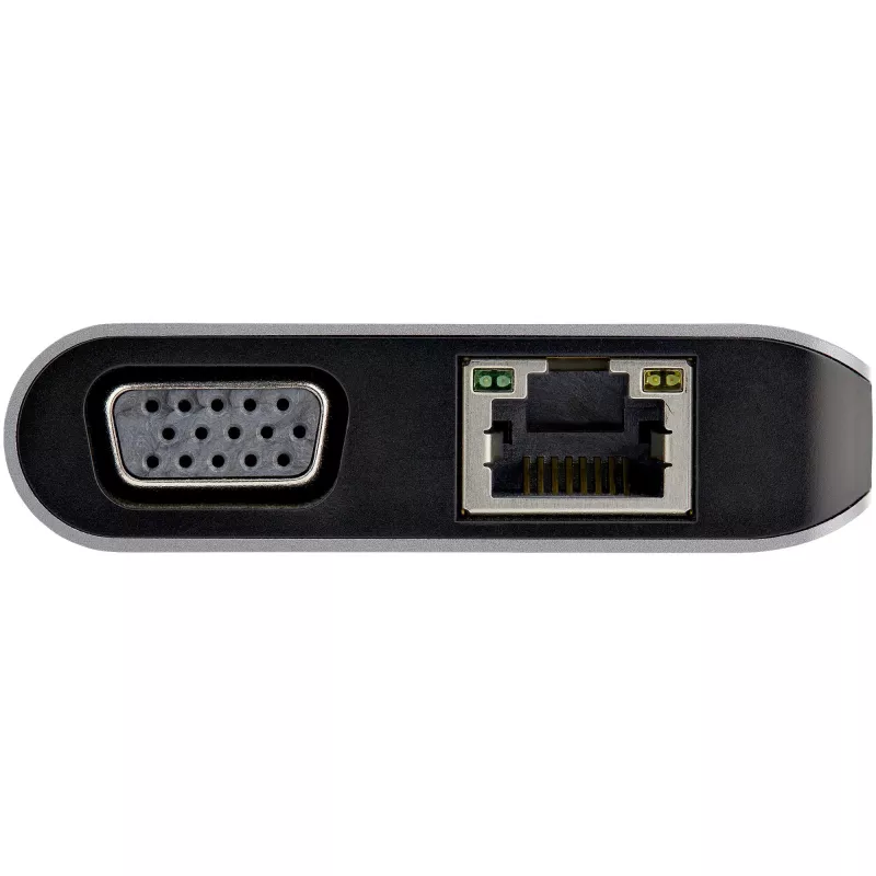 StarTech.com USB-C universali kelionių dokas su HDMI/VGA, 3x USB 3.0, SD, GbE, garsu ir 100 W PD – nešiojamai darbo vietai nešiojamiesiems kompiuteriams ir planšetiniams kompiuteriams