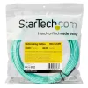 StarTech.com 10m (30ft) LC/UPC į LC/UPC OM4 daugiamodis šviesolaidinis kabelis, 50/125µm LOMMF/VCSEL Zipcord pluoštas, 100G, maži įterpimo nuostoliai - LSZH pluošto trumpiklis