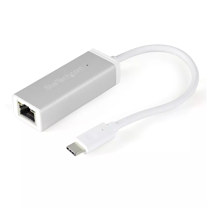 StarTech.com USB-C į Gigabit tinklo adapteris – sidabrinis, laidinis, USB, Ethernet, 5000 Mbit/s, sidabrinis