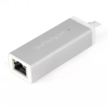 StarTech.com USB-C į Gigabit tinklo adapteris – sidabrinis, laidinis, USB, Ethernet, 5000 Mbit/s, sidabrinis