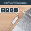 StarTech.com USB-C į Gigabit tinklo adapteris – sidabrinis, laidinis, USB, Ethernet, 5000 Mbit/s, sidabrinis