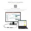 StarTech.com USB-C į VGA adapteris - 1080p USB Type-C į VGA adapterio dongle - USB-C (DP Alt Mode) į VGA monitoriaus/ekrano vaizdo keitiklis - Thunderbolt 3 suderinamas - 12 colių ilgio pritvirtintas laidas - Atnaujinta CDP2VGA versija