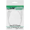 InLine USB 2.0 Mini laidas, Type A kištukas / mini-B kištukas (5 kontaktų), baltas, 0,5 m