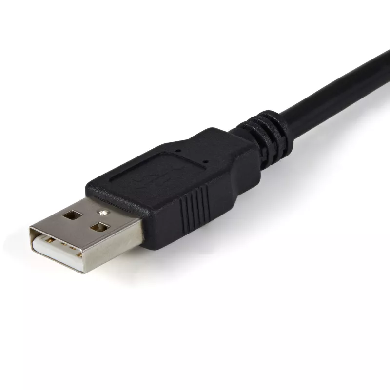 StarTech.com 6ft (1.8m) 2-Port FTDI USB to Serial RS232 Adapter kabelis with COM Retention, USB to RS232 Adapter - TAA