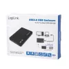 HDD korpusas LogiLink UA0256 Juodas 2.5 colio