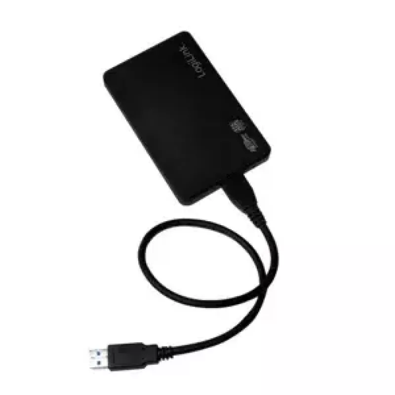 HDD korpusas LogiLink UA0256 Juodas 2.5 colio