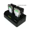 StarTech.com 4 vietų USB 3.0 eSATA į SATA autonominis 1:3 HDD standžiųjų diskų kopijavimo dokas