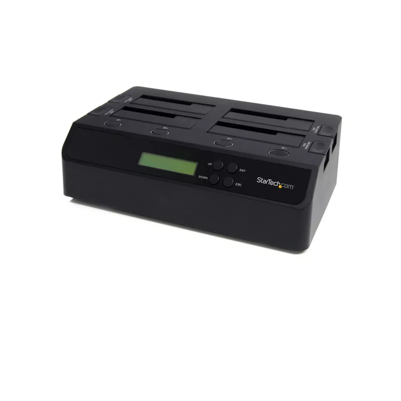 StarTech.com 4 vietų USB 3.0 eSATA į SATA autonominis 1:3 HDD standžiųjų diskų kopijavimo dokas