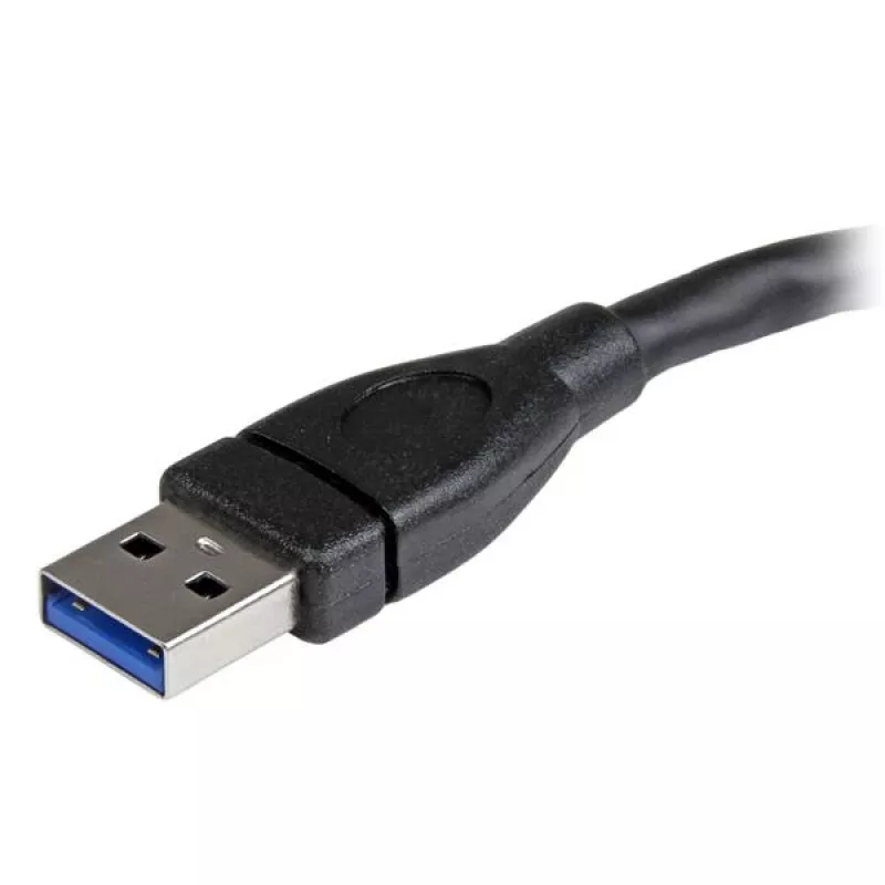StarTech.com USB 3.0 A-to-A ilginamasis kabelis - 6 col., juodas, 0,152 m, USB A, USB A, USB 3.2 Gen 1 (3.1 Gen 1), 5 Gbit/s, juodas