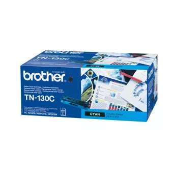 „Brother TN130C“ 1500 psl. žydros spalvos dažų kasetė
