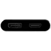 StarTech.com USB C daugiaportis vaizdo adapteris - 4K 60Hz USB-C į HDMI 2.0 arba DisplayPort 1.2 monitoriaus adapteris - USB Type-C 2-in-1 vaizdo keitiklis HDMI/DP HBR2 HDR - Suderinamas su Thunderbolt 3