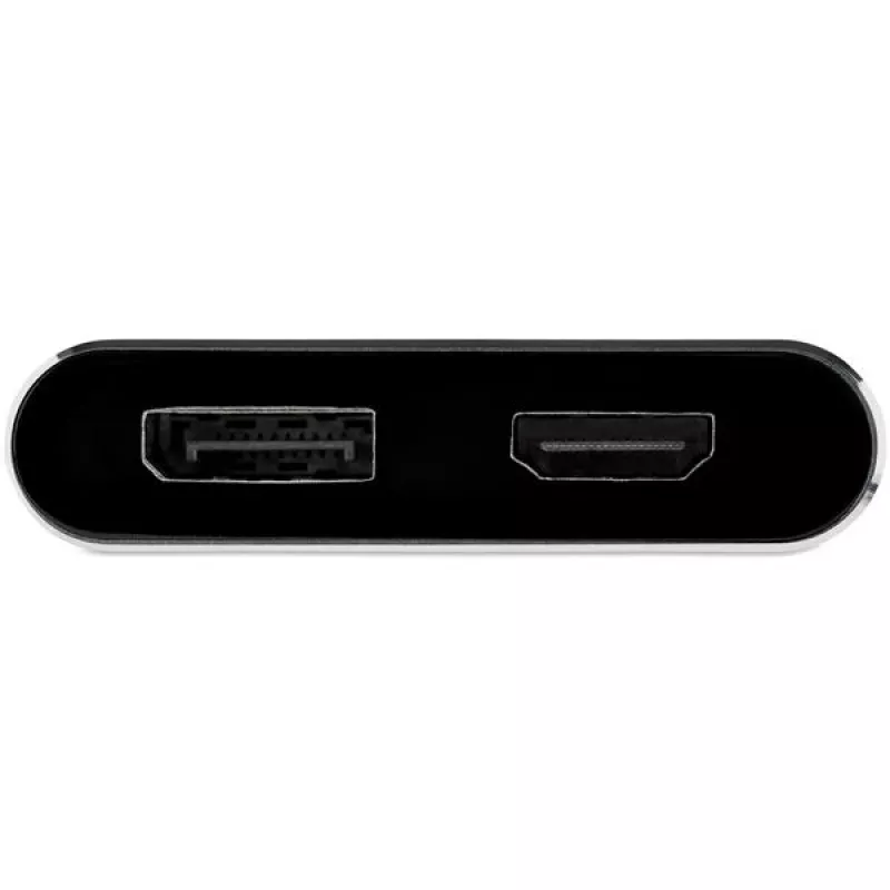 StarTech.com USB C daugiaportis vaizdo adapteris - 4K 60Hz USB-C į HDMI 2.0 arba DisplayPort 1.2 monitoriaus adapteris - USB Type-C 2-in-1 vaizdo keitiklis HDMI/DP HBR2 HDR - Suderinamas su Thunderbolt 3