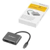 StarTech.com USB C daugiaportis vaizdo adapteris - 4K 60Hz USB-C į HDMI 2.0 arba DisplayPort 1.2 monitoriaus adapteris - USB Type-C 2-in-1 vaizdo keitiklis HDMI/DP HBR2 HDR - Suderinamas su Thunderbolt 3