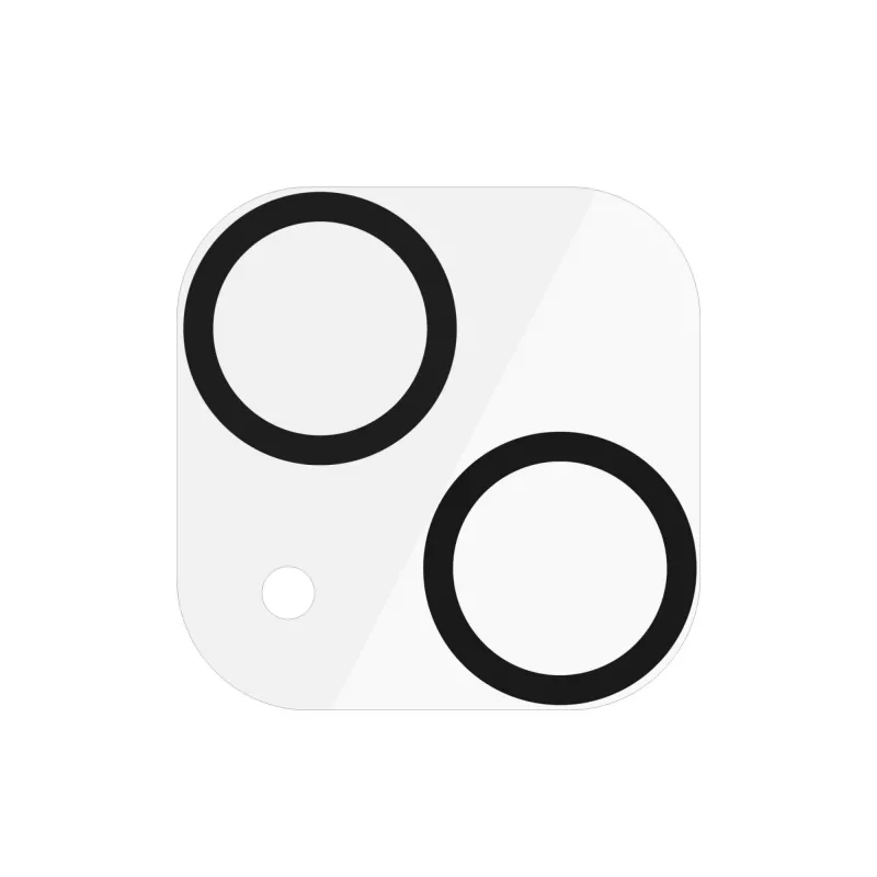 Fotoaparato objektyvo apsauginis stiklas PanzerGlass, skirtas Apple iPhone 13 / 13 Mini — grūdintas stiklas, atsparus įbrėžimams ir smūgiams, skaidrus
