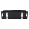 StarTech.com 4 prievadų pramoninis USB 3.0 5 Gbps šakotuvas, patikimas USB šakotuvas su ESD apsauga, DIN/sienos/stalo montavimo USB-A šakotuvas, USB plėtiklis su fiksuojamais prievadais, tvirtas – TAA