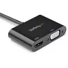 “StarTech.com” DisplayPort į HDMI VGA adapteris - DisplayPort 1.2 HBR2 į HDMI 2.0 (4K 60Hz) arba VGA 1080p keitiklio adapteris - DP į HDMI arba VGA monitoriaus adapteris - skaitmeninis vaizdo ekrano adapteris