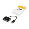 “StarTech.com” DisplayPort į HDMI VGA adapteris - DisplayPort 1.2 HBR2 į HDMI 2.0 (4K 60Hz) arba VGA 1080p keitiklio adapteris - DP į HDMI arba VGA monitoriaus adapteris - skaitmeninis vaizdo ekrano adapteris