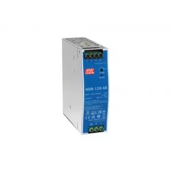 LevelOne 48V DC pramoninis maitinimo šaltinis, 120W, DIN bėgelis, -20 ~ +70 ℃