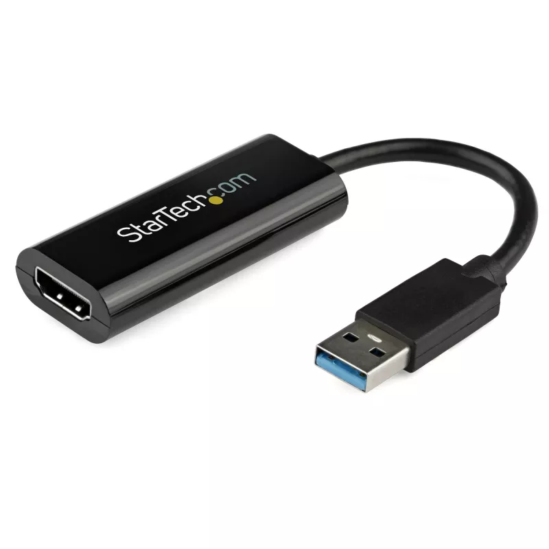 StarTech.com USB 3.0 į HDMI adapteris, USB į HDMI monitoriaus keitiklis, skirtas Windows, 1080P (nepalaiko macOS/ChromeOS/Linux) – TAA