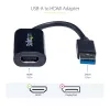 StarTech.com USB 3.0 į HDMI adapteris, USB į HDMI monitoriaus keitiklis, skirtas Windows, 1080P (nepalaiko macOS/ChromeOS/Linux) – TAA