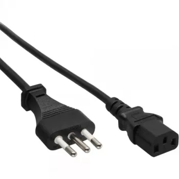 InLine maitinimo laidas, Italija kištukas / 3 kontaktų IEC C13 kištukas, 1,8 m