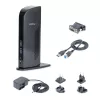 StarTech.com dvigubo monitoriaus USB 3.0 prijungimo stotelė su HDMI - DVI - 6 USB prievadais~Dvigubo monitoriaus USB 3.0 nešiojamojo kompiuterio prijungimo stotelė su HDMI ir DVI/VGA, 6x USB-A šakotuvu, GbE, garsu, universali Type-A stotelė – Windows/macOS/ChromeOS