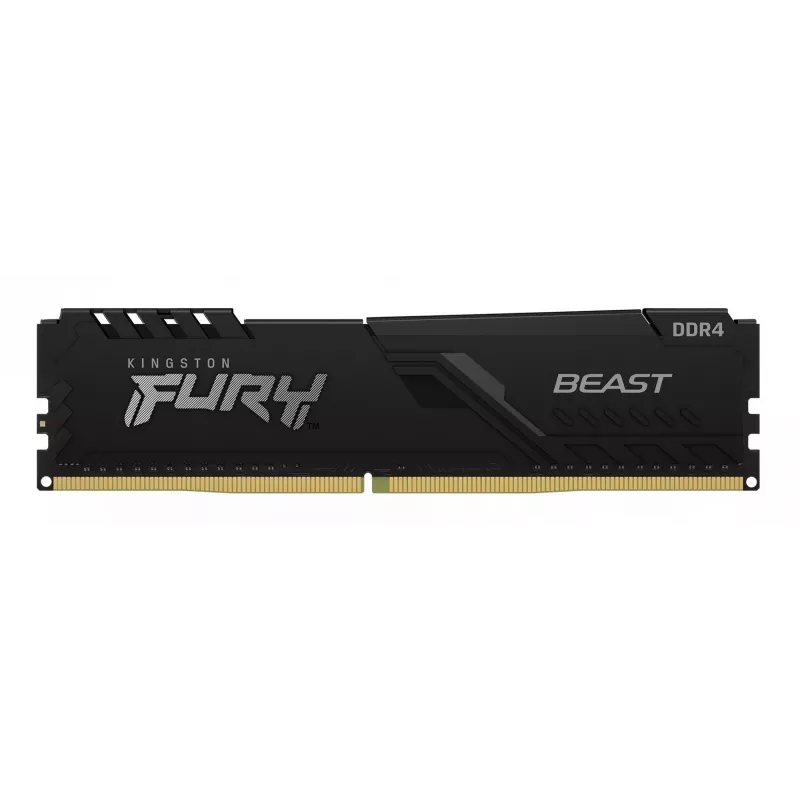 Kingston Technology FURY Beast 16GB 3200MT/s DDR4 CL16 DIMM juoda