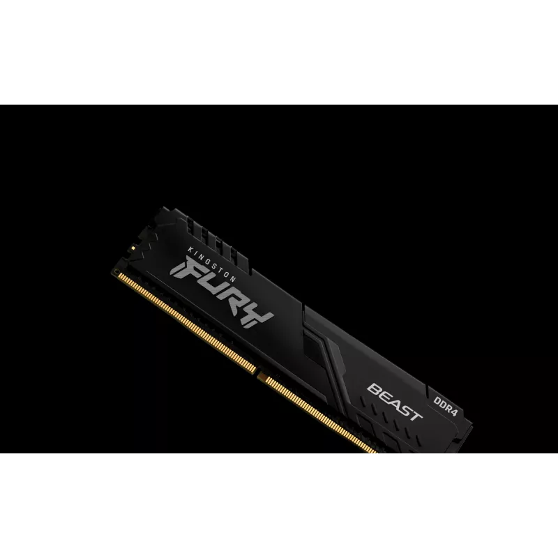 Kingston Technology FURY Beast 64GB 3600MT/s DDR4 CL18 DIMM (4 vnt. rinkinys) juoda
