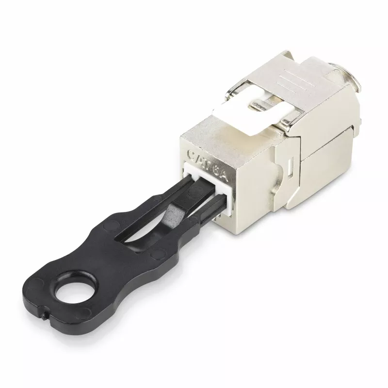 StarTech.com RJ45 prievadų užraktai - 10 vnt. su apsauginiu raktu, užrakinami RJ45 prievadų blokatoriai/dulkių dangteliai, daugkartiniai Ethernet/LAN prievadų apsaugai, įsegami RJ45 dulkių blokatoriai serveriams/komutatoriams/sieninėms rozetėms