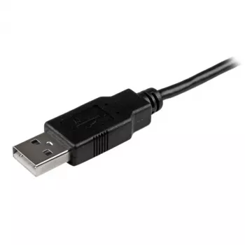 StarTech.com trumpas Micro-USB laidas - M/M - 15cm (6in), 0.15 m, USB A, Micro-USB B, USB 2.0, Vyriška/Vyriška, Juoda