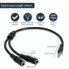 StarTech.com plonas stereofoninis skirstytuvas - 3,5 mm kištukas į 2x 3,5 mm lizdus