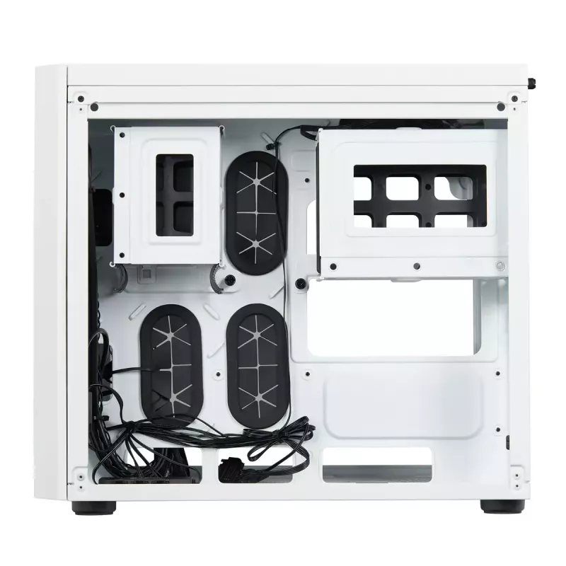 PC korpusas „Corsair Crystal 280X Micro ATX White“
