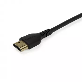 StarTech.com 3 pėdų (1 m) plonas HDMI 2.0 laidas, lankstus premium sertifikuotas HDMI laidas su eternetu, UHD 4K 60Hz HDR10, patvarus aramido pluošto dizainas su TPE apvalkalu