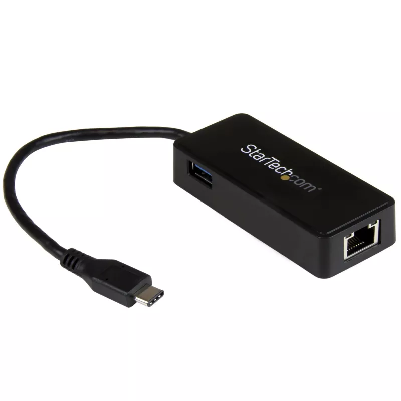 StarTech.com USB-C į gigabitinį tinklą adapteris su papildomu USB 3.0 prievadu
