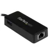 StarTech.com USB-C į gigabitinį tinklą adapteris su papildomu USB 3.0 prievadu
