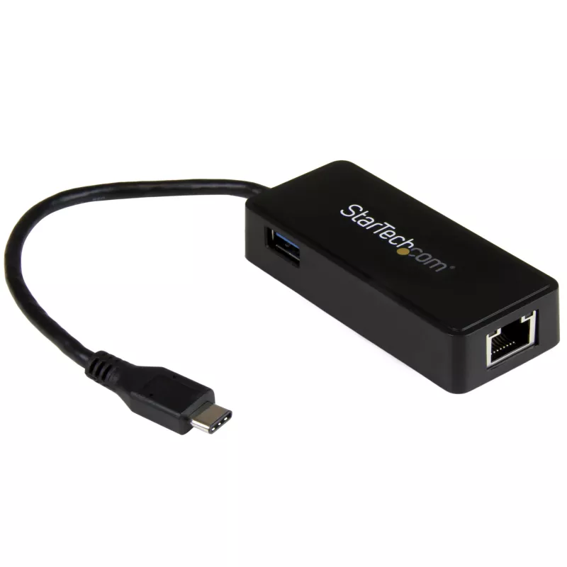 StarTech.com USB-C į gigabitinį tinklą adapteris su papildomu USB 3.0 prievadu