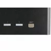 StarTech.com 2 prievadų trigubo monitoriaus DisplayPort KVM jungiklis - 4K 60Hz UHD HDR - Staliniam kompiuteriui skirtas DP 1.2 KVM su 2 prievadų USB 3.0 šakotuvu (5Gbps) ir 4x USB 2.0 HID prievadais, garsas - Karštųjų klavišų perjungimas - TAA