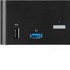 StarTech.com 2 prievadų trigubo monitoriaus DisplayPort KVM jungiklis - 4K 60Hz UHD HDR - Staliniam kompiuteriui skirtas DP 1.2 KVM su 2 prievadų USB 3.0 šakotuvu (5Gbps) ir 4x USB 2.0 HID prievadais, garsas - Karštųjų klavišų perjungimas - TAA