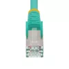 StarTech.com 3m CAT6a Ethernet kabelis - Aqua - mažai dūmų be halogenų (LSZH) - 10GbE 500MHz 100W PoE++ neužsikabinantis RJ-45 su įtempimo sumažinimais S/FTP tinklo komutacinis kabelis
